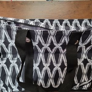 Thirty-One Zip Top Organizing Utility Tote